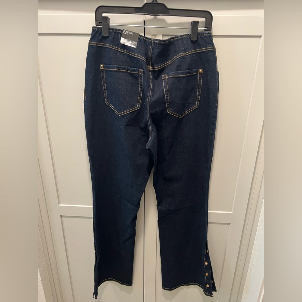 Dark blue Jean new size 14/32 boot regular - Picture 3 of 4